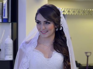 Açık gelin başı modeli