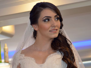 Açık gelin başı modeli