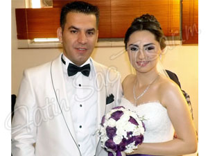 Dağınık topuz gelin başı modeli