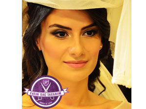 Dağınık topuz gelin başı modeli