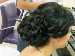 Romantik gelin başı modeli