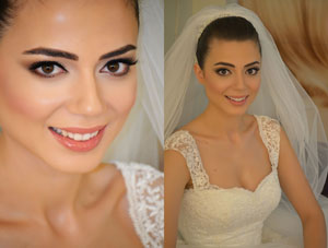 Prenses gelin başı modeli