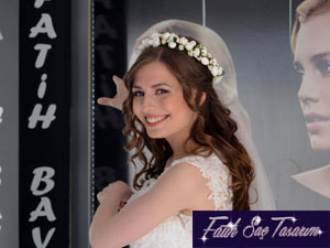 Gelin Makyajı modeli
