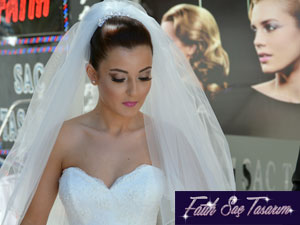 Gelin Makyajı modeli