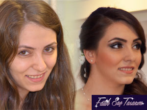 Gelin Makyajı modeli